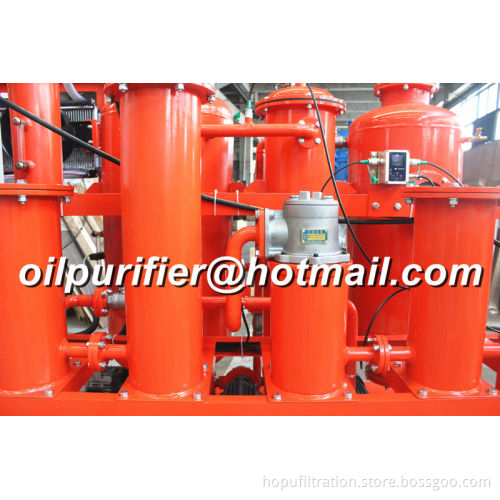 Lubricant Oil Filtration System,Gearbox Oil Processing Equipment, Used Oil Purifier, Waste Oil Regeneration Plant
